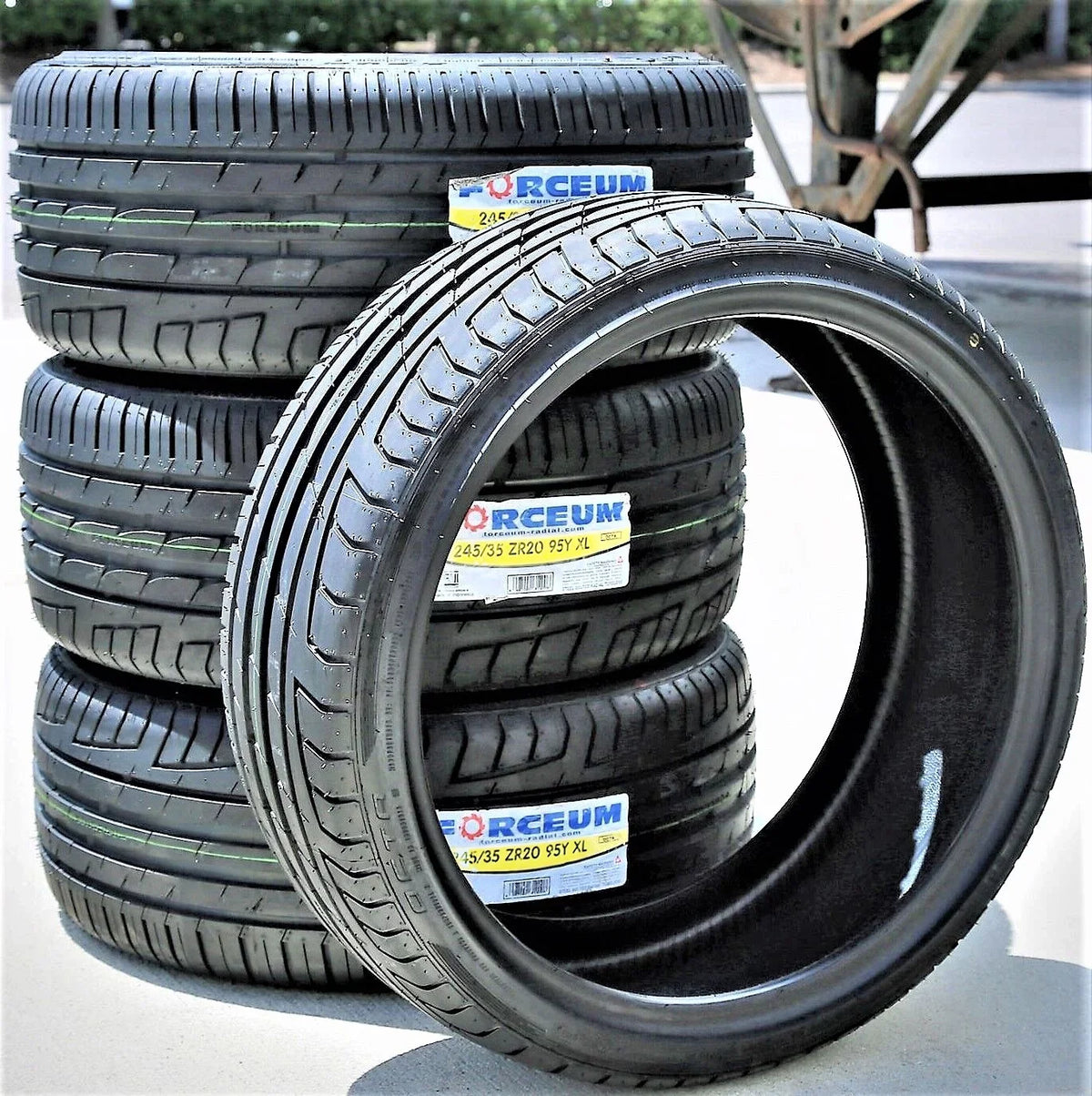 2010-16 245/35R20 528i A/S Performance Tires of 2 (TWO) ZR 2017-19 Forceum XL BMW Octa High E300 Mercedes-Benz 95Y 4Matic, All Pair Base Season Fits: