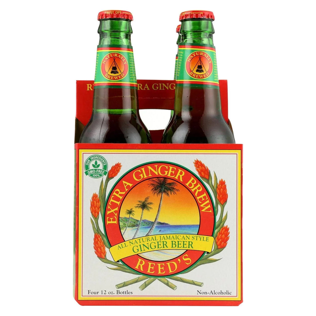 12 Ounce Ginger case, Ounce 6 Extra 48 24) Brew, Reeds of - per (Pack