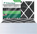 Filters Furnace AC Odor with 16x20x1 Air HVAC MERV Carbon Pleated Eliminator Activated (12-Pack) 8 Filterbuy