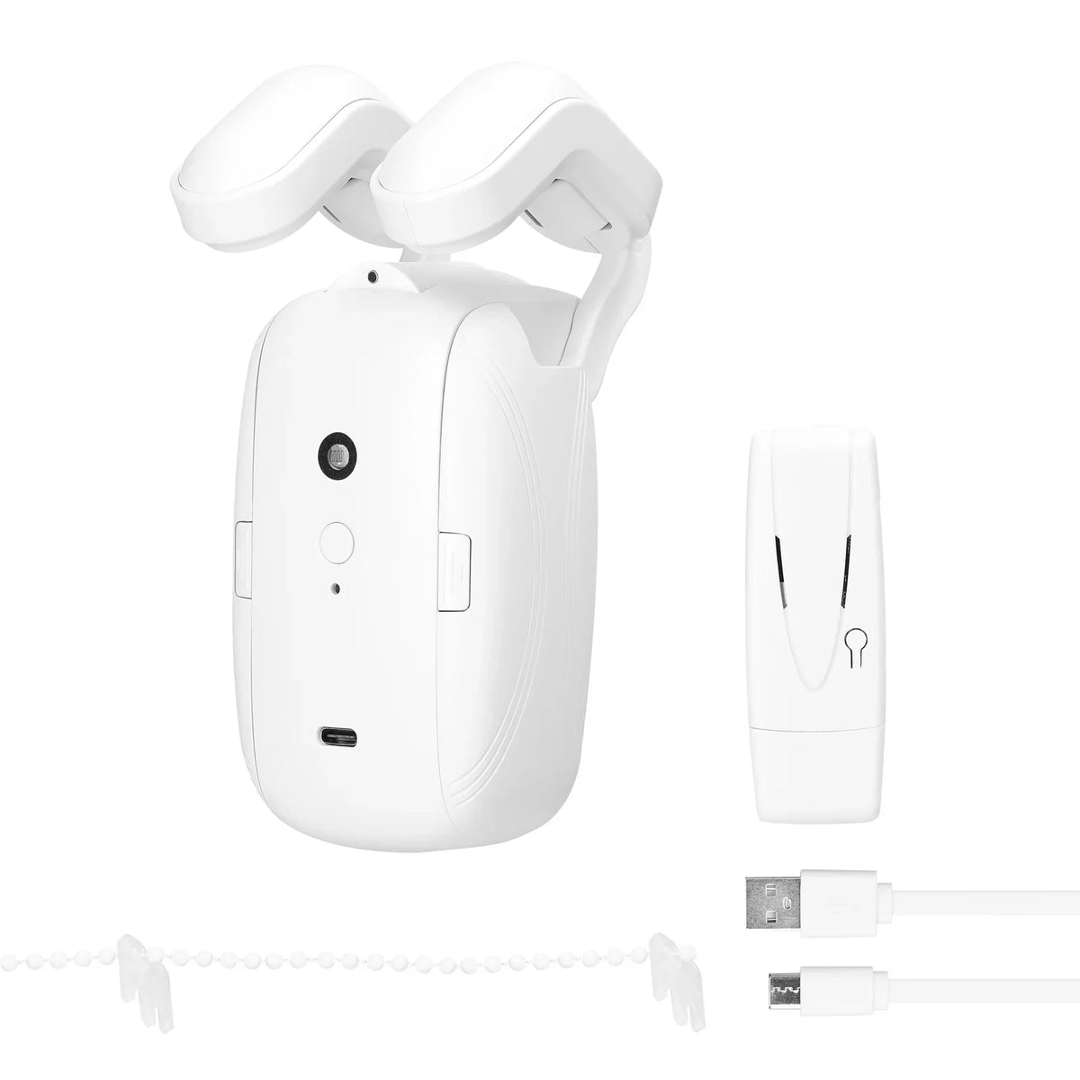 Control Timer Setup Electric WiFi Home Intelligent Gateways Robot & Curtain Support Curtain Motor Opener Automatic Sensing Compatible Remote with for No Roman Htovila Wiring with Rod APP