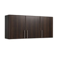 Cabinet, Espresso 54"W EEW-5424, Versatile 3-Door, Elite Cabinet 12"D, 24"H Prepac x by Adjustable Garage Tall Prepac, x Wall Wall