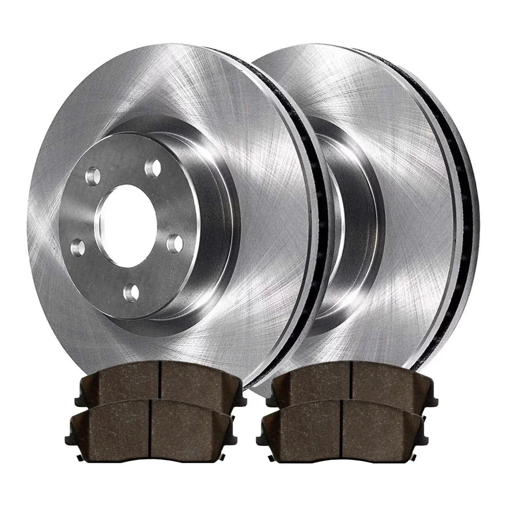 for Charger Rotors Ceramic and 300 Driver Performance Pads Replacement Chrysler Magnum and Front 2006-2013 2005-2013 Side AWD Kit Brake Challenger Dodge 2005-2008 Passenger RWD AutoShack 2009-2013 V6