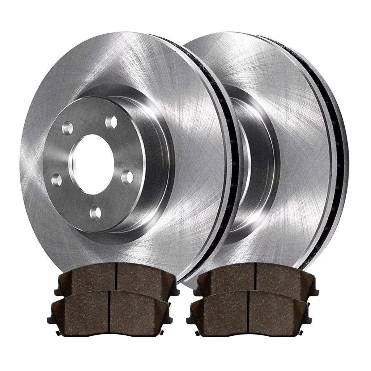 for Charger Rotors Ceramic and 300 Driver Performance Pads Replacement Chrysler Magnum and Front 2006-2013 2005-2013 Side AWD Kit Brake Challenger Dodge 2005-2008 Passenger RWD AutoShack 2009-2013 V6
