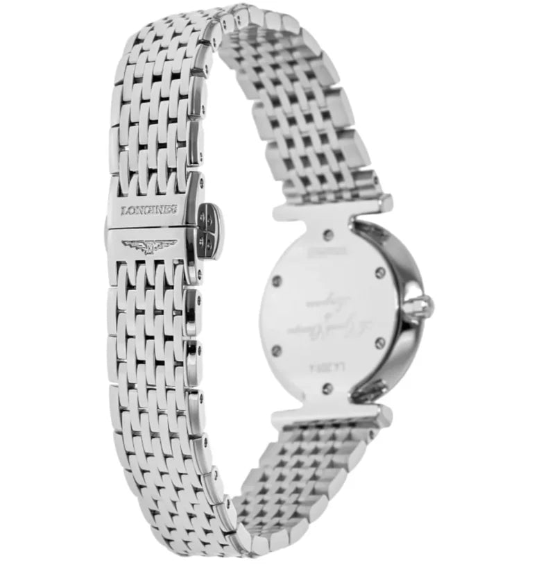 Blue Classique L4.209.4.95.6 Longines Steel La Grande Quartz Dial Women's Watch