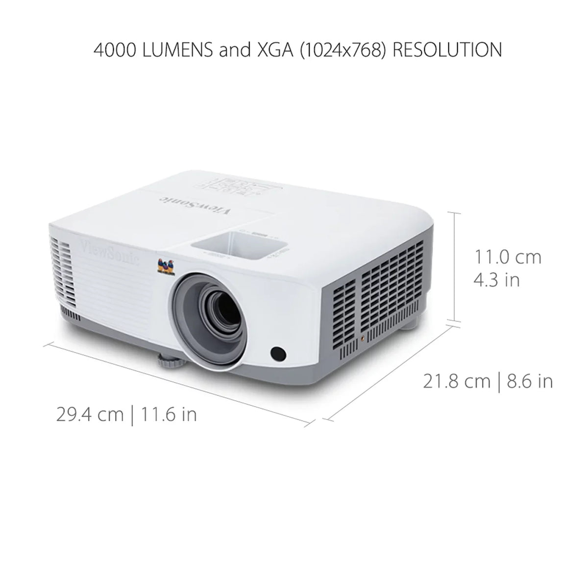 for PG707X Lumens and ViewSonic Horizon Vertical Office 4000 and Keystone (Pre-Owned) XGA Home Projector