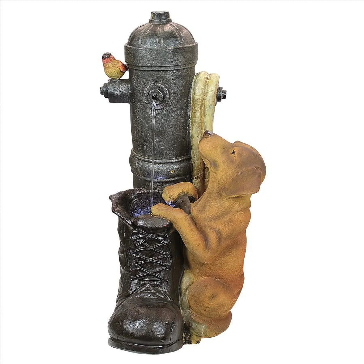 Fountain Hydrant Toscano Design Fire Sculptural Pooch