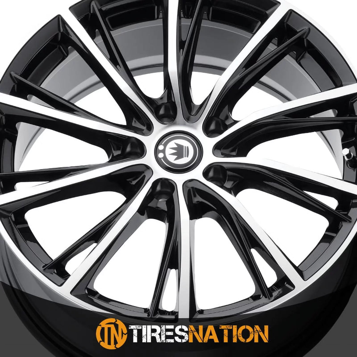 Konig 5x112 Impression 53MB Machined Black (45mm) Wheel 16x7.5