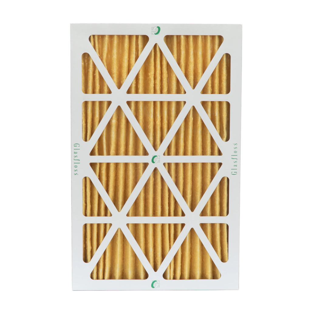 of 9-1/2 10x20x2 MERV Inch Pack Air Glasfloss. Actual Filters x Size: 3 Pleated 1-3/4 x 11 by 19-1/2 2"
