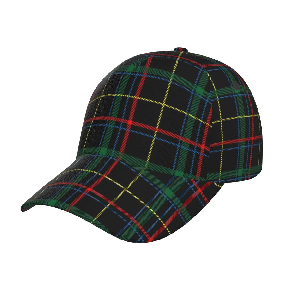 Hat(Buffalo Balery Plaid Cap Green) Size Workouts Adjustable Dad Running and Baseball Outdoor Seasons Activities All Dark for