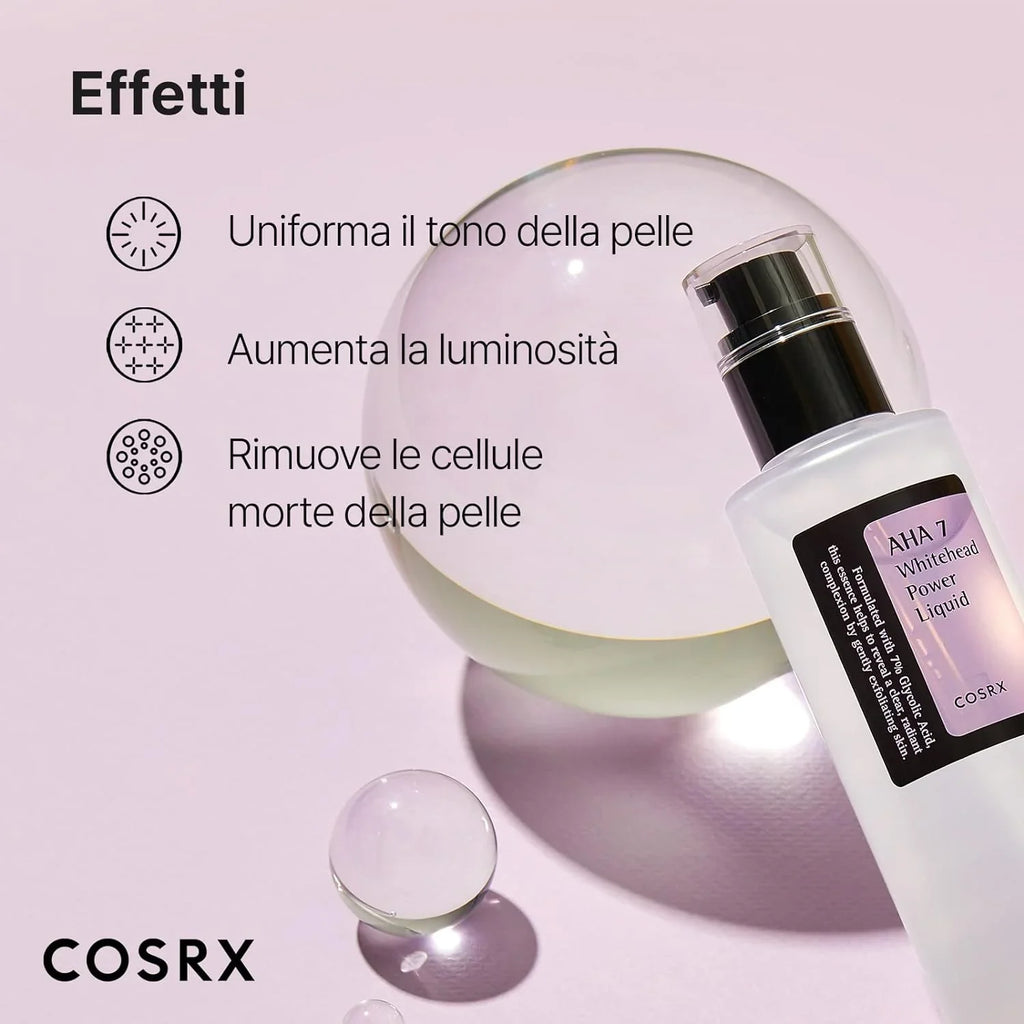 Liquid, AHA 100ml 7 Whitehead Power COSRX