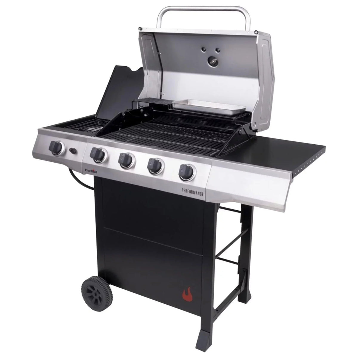 Stainless Performance Char-Broil 4 Gas Series Propane Grill Steel Burner