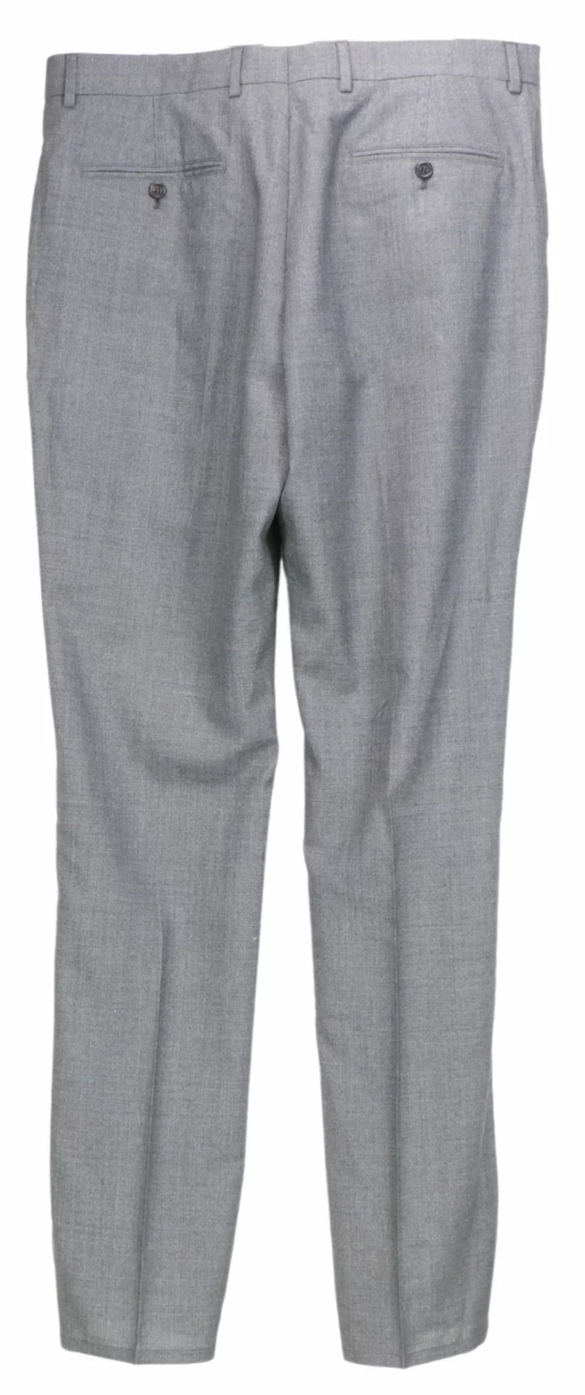 EU US - 40 Brunello Suit / Cucinelli Men's Grey Wool 50 Woven