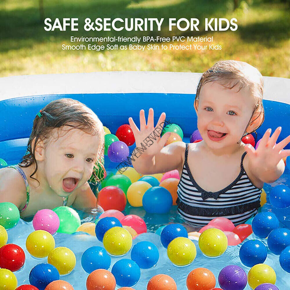 Kids Pool Above Swimming Family Outdoor With Inflatable pump Pools Ground US Air
