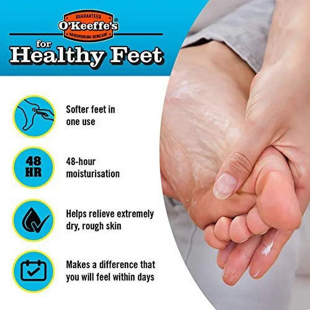 Healthy 5 Pack Exfoliating Feet O'Keeffe's