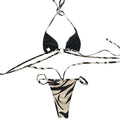 Up Lace Bikini Split Swimsuit Women Panda Color Sexy d Two for Swimsuits