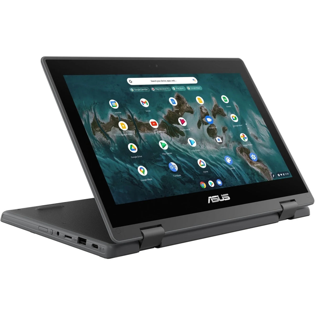Asus Chromebook Celeron ChromeOS, 64GB 11.6" N5100, SSD, Intel CR1100FKA-YZ184T Flip Touchscreen,