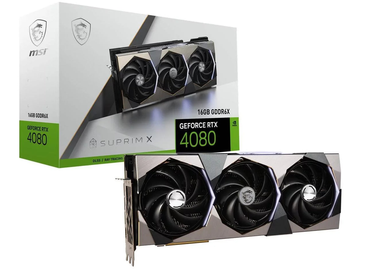 GDDR6X 4.0 4080 Card MSI X 16GB PCI 4080 SUPRIM RTX RTX 16GB X Suprim GeForce Video Express