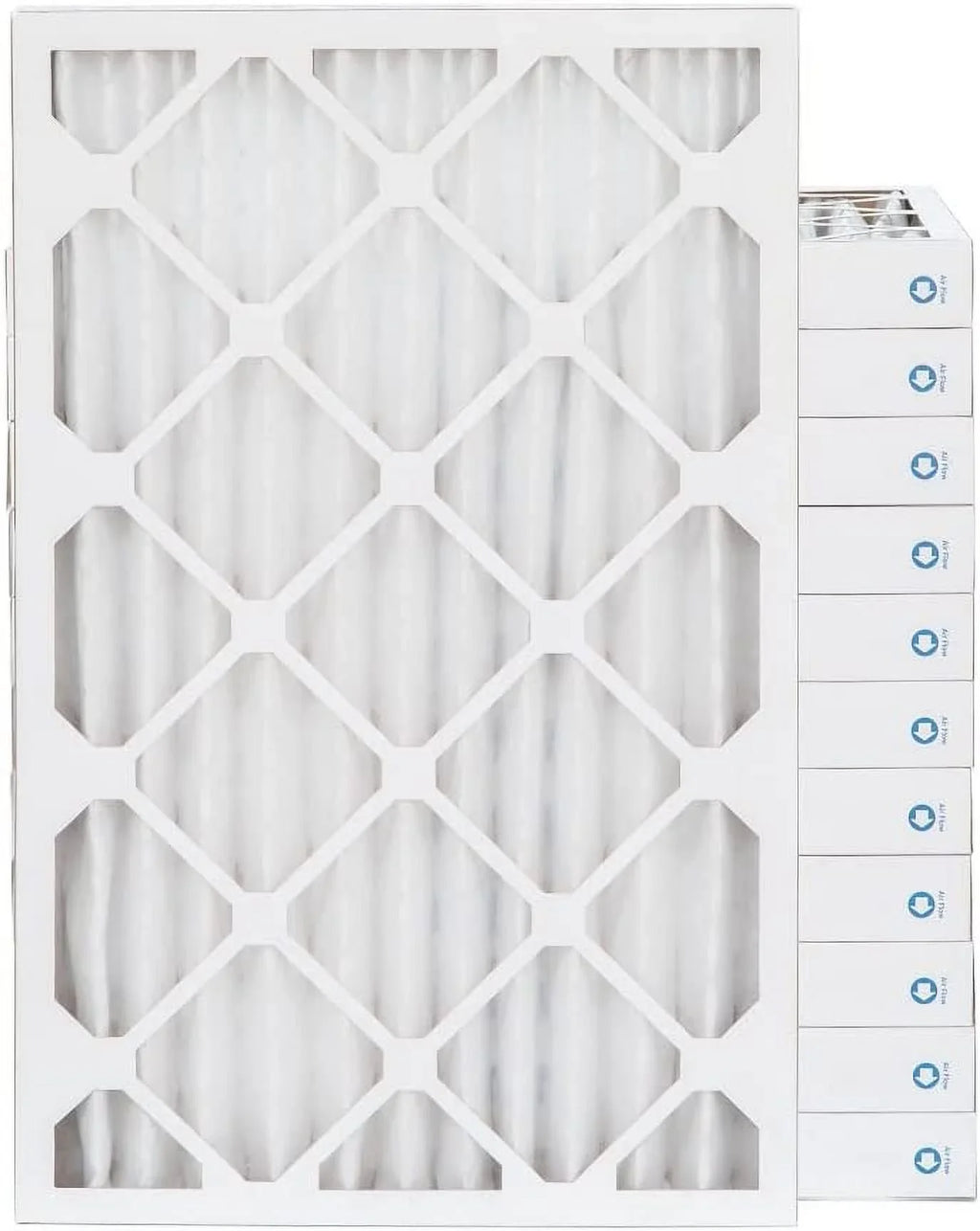 21208-021625 Air Filters Furne MERV Of 2'' 12. Case White, 8 Pleated HV 16X25x2 Pamlico. By 15-1/2X24-1/2X1-3/4, Size: