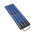 Socket Sliding 80 Organize Industrial Rack ABS Storage Mountable Wrench Socket HEMOTON Rail Holder