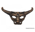 Bronze - Greek Mythology Adult Bull Costume - – - Half Teen Mask Accessory