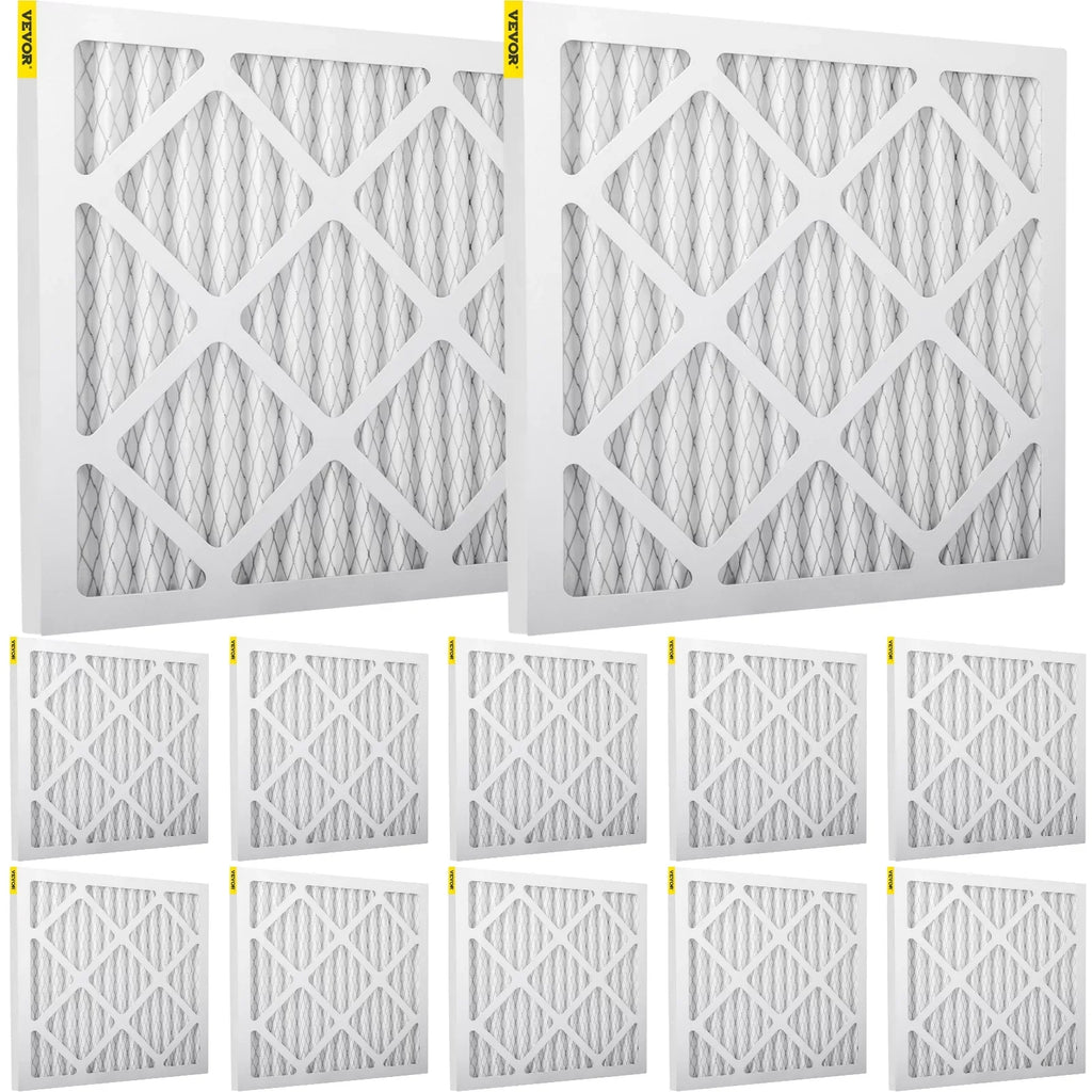 for DefendAir Set, Dri-Eaz Commercial Filter, Furnace 12pcs Bentism Air Particles, Filter Home, Pleated Capture 8, Filter, Fit Replacement Replacement, AC Good Filter MERV HEPA AC 16''x16'' for HVAC