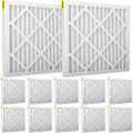 for DefendAir Set, Dri-Eaz Commercial Filter, Furnace 12pcs Bentism Air Particles, Filter Home, Pleated Capture 8, Filter, Fit Replacement Replacement, AC Good Filter MERV HEPA AC 16''x16'' for HVAC