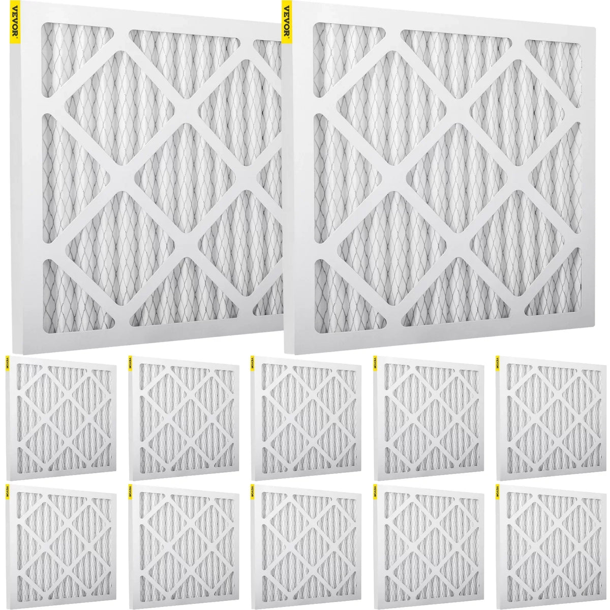 for DefendAir Set, Dri-Eaz Commercial Filter, Furnace 12pcs Bentism Air Particles, Filter Home, Pleated Capture 8, Filter, Fit Replacement Replacement, AC Good Filter MERV HEPA AC 16''x16'' for HVAC