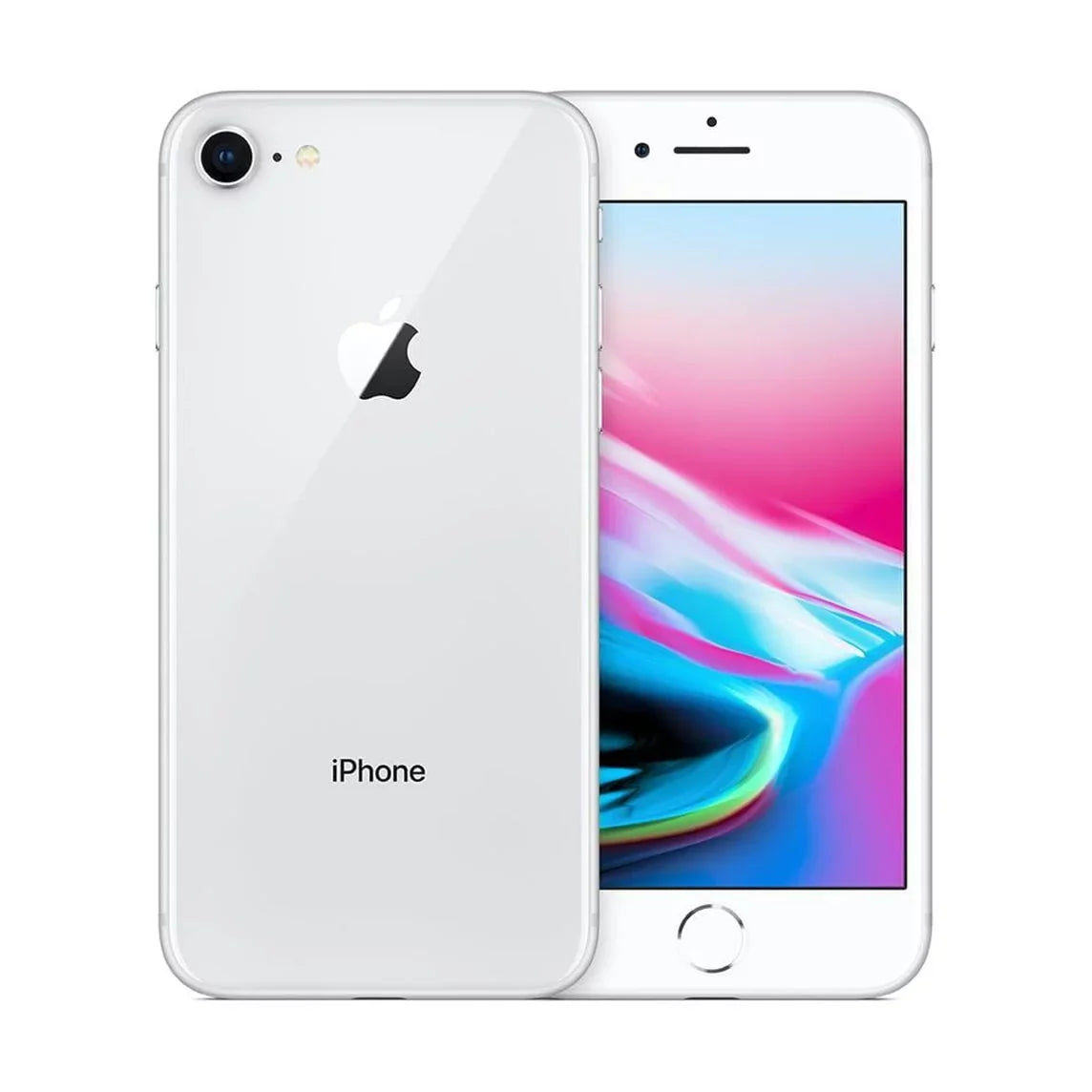 8 128GB (Fully Unlocked) A1863 iPhone (Refurbished) Restored Apple Silver