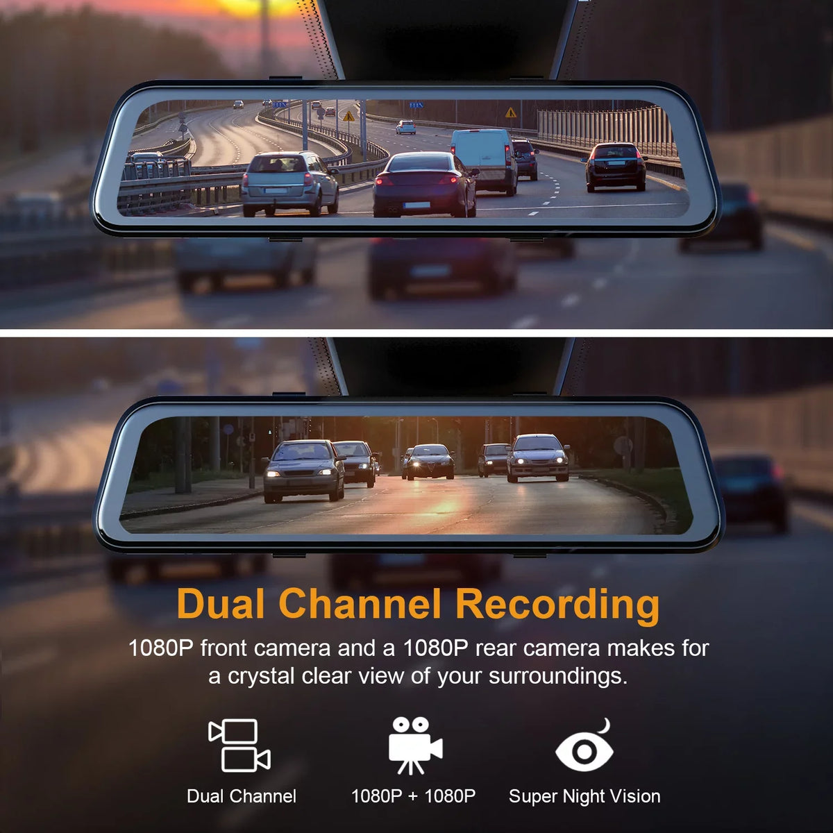 M2 Rexing with ADAS Dash Cam BSD Smart Mirror