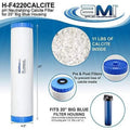 | 20” Ph Cartridge 4.5"X20" Neutralization 20") To Liquid Liquid (4.5" Filter Calcite Alkalinity | Housing Low Filter H-F4220CALCITE Raise INC | Filter Ph Of Filter Fits X