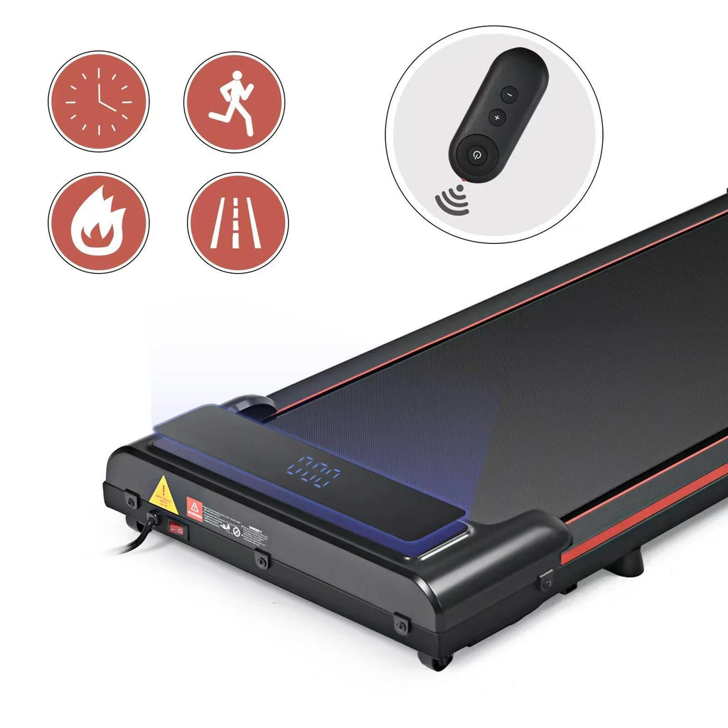 LED Jogging, Speed Pad w/0.6-3.8MPH Treadmill Walking Control, Desk Walking Remote 2.5HP for Home Under Portable Small, Quiet Walking Display, for Motor Treadmill Pad,