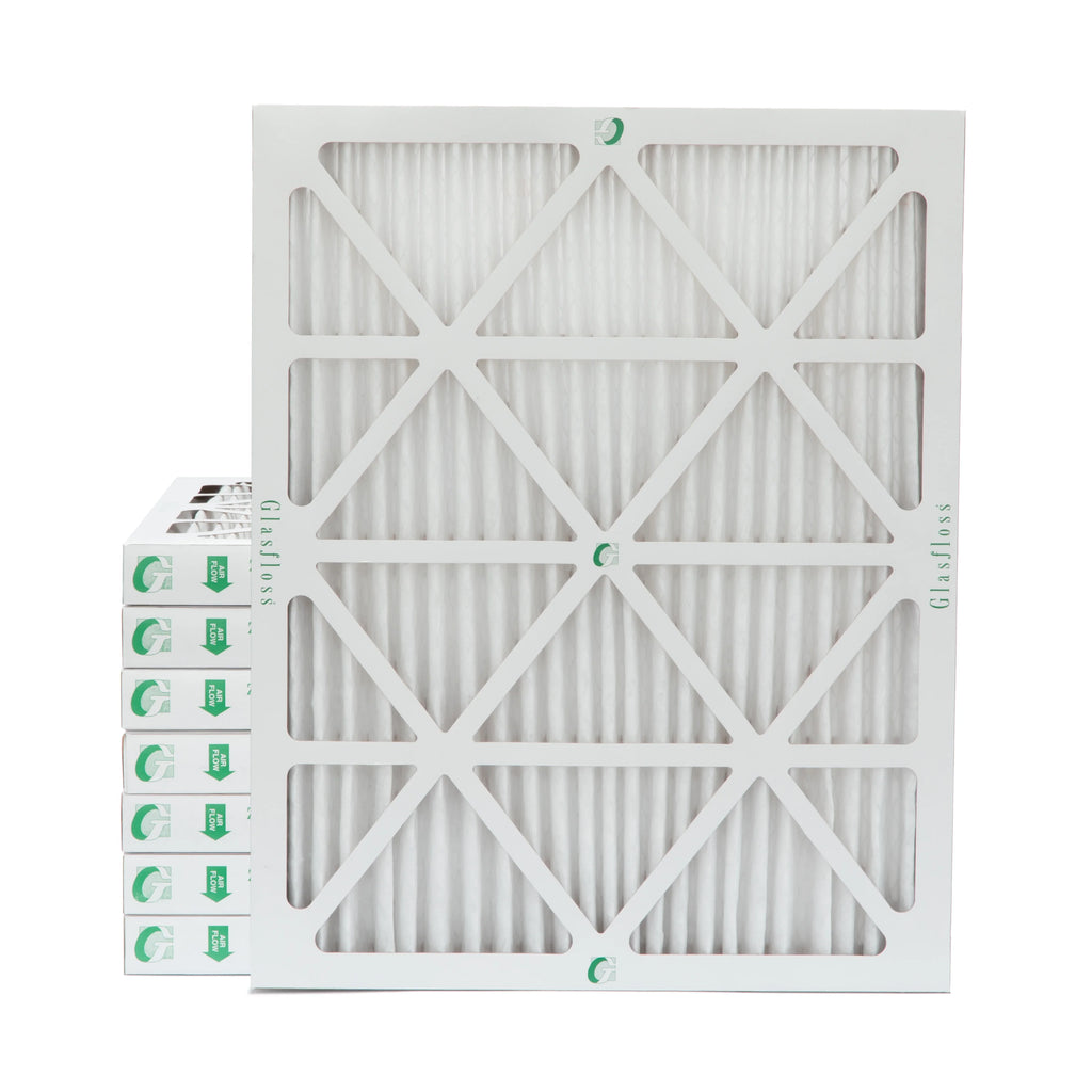 10 20x25x2 ( 8 Industries. Pleated 19-1/2 Pack Air MERV Size: by Filters Exact x 1-3/4 ) Furnace AC Glasfloss 24-1/2 x