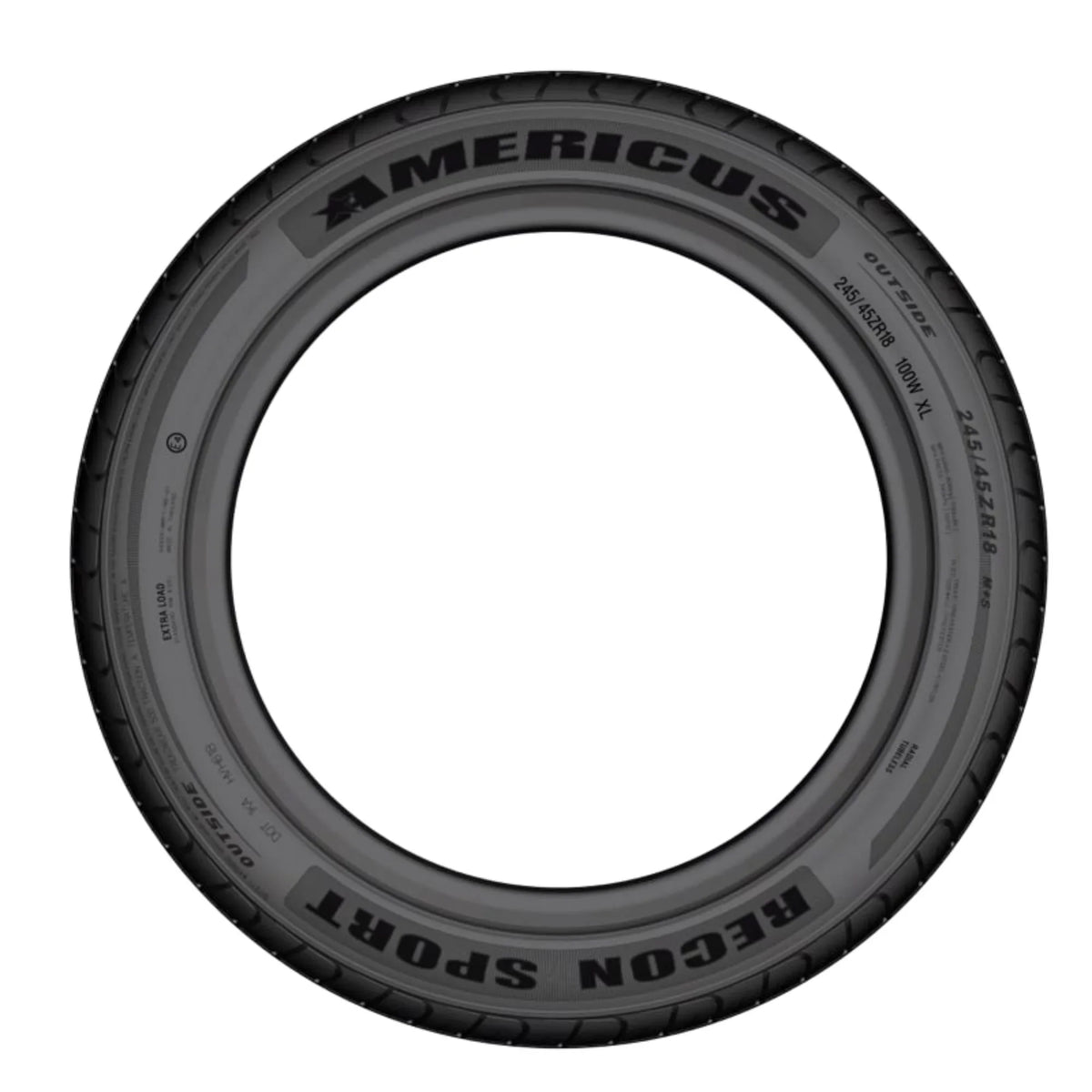 XL 245/45ZR20 103W Recon All Weather Tire Sport Americus Passenger