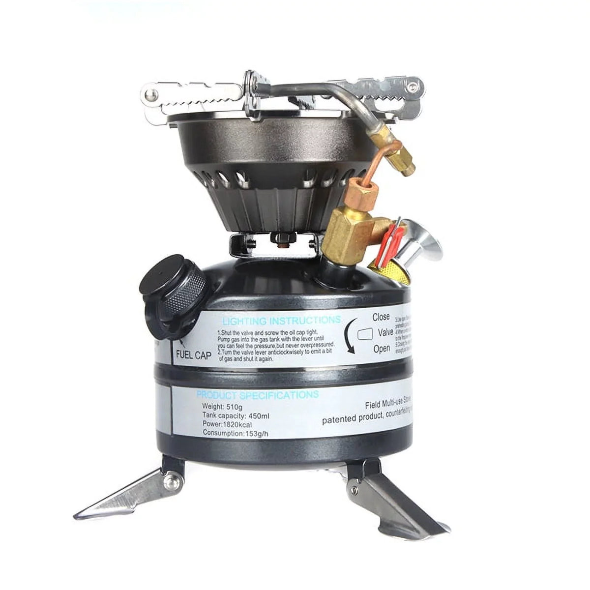 Camping BRS Portable One-piece Stove Picnic Hiking Gasoline