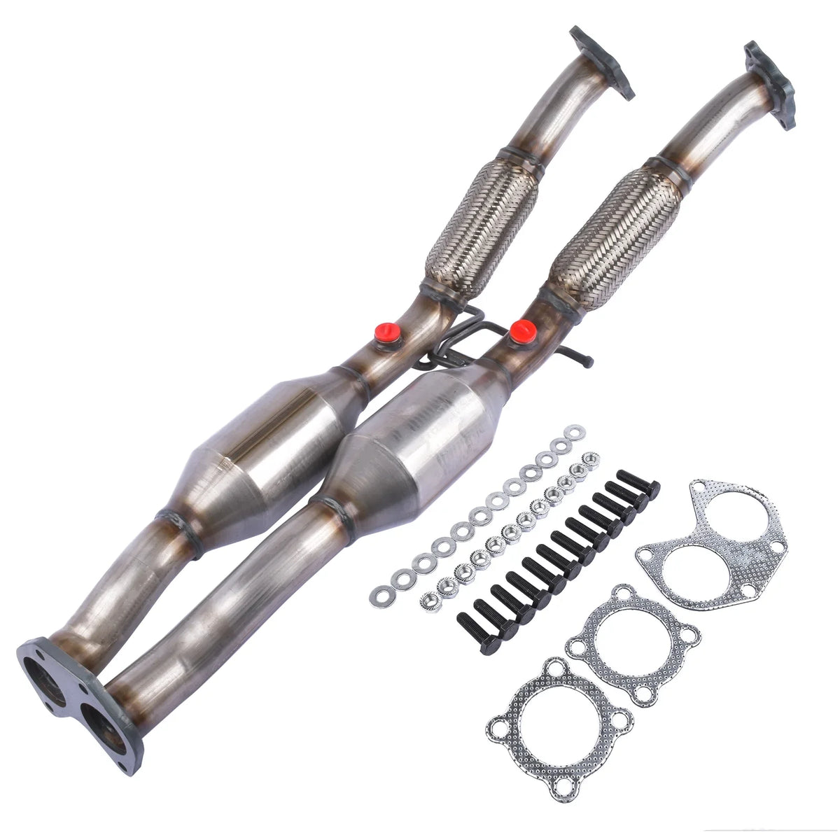 XC90 Fit Converter 2007-2014 3.2L Set Volvo Catalytic Direct for GELUOXI 16666