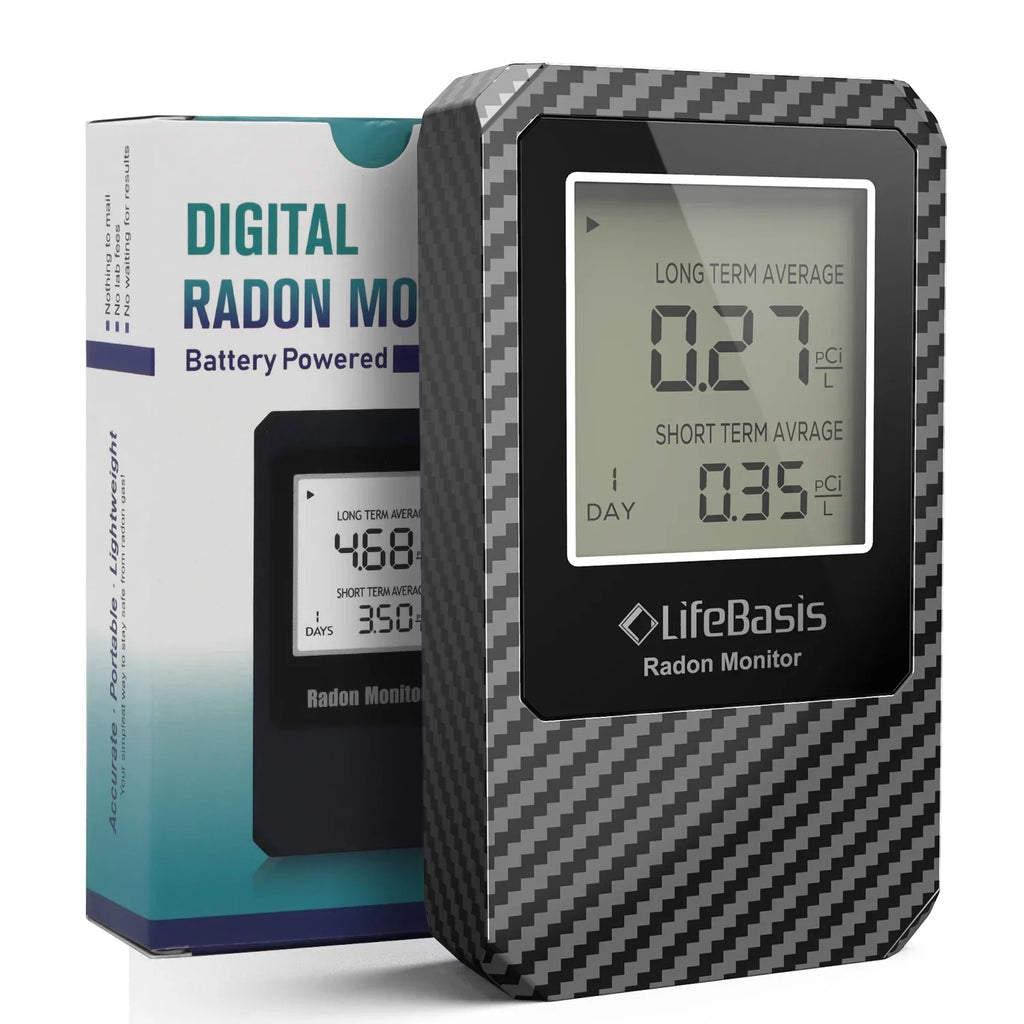 Life Portable Battery Basis Radon Digital Home Detector Radon Operated Detector