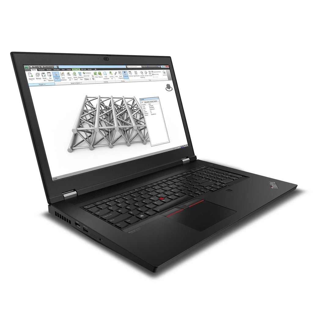 17.3" 300 IPS Quadro, Lenovo 1TB Laptop, 32GB, ThinkPad P17 nits, FHD i7-10750H,