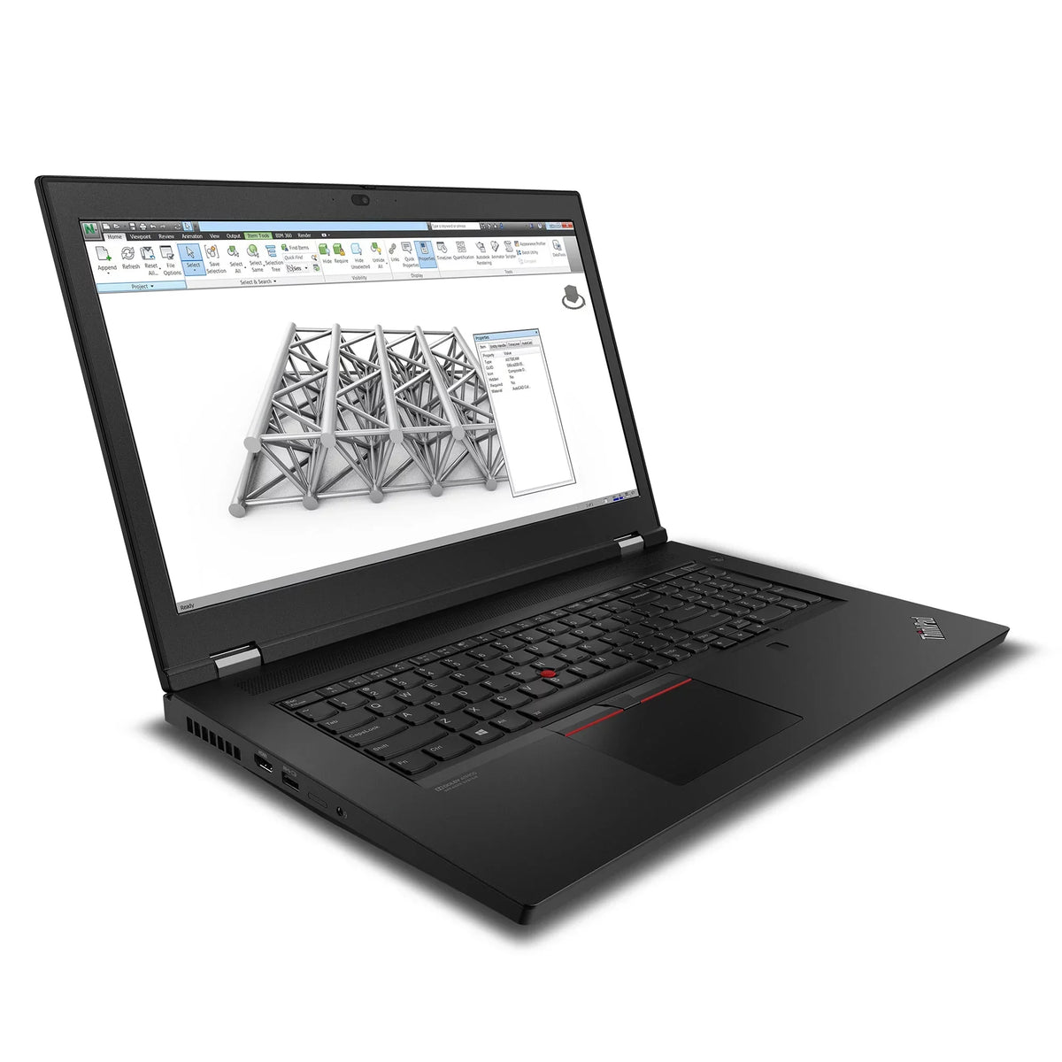 17.3" 300 IPS Quadro, Lenovo 1TB Laptop, 32GB, ThinkPad P17 nits, FHD i7-10750H,