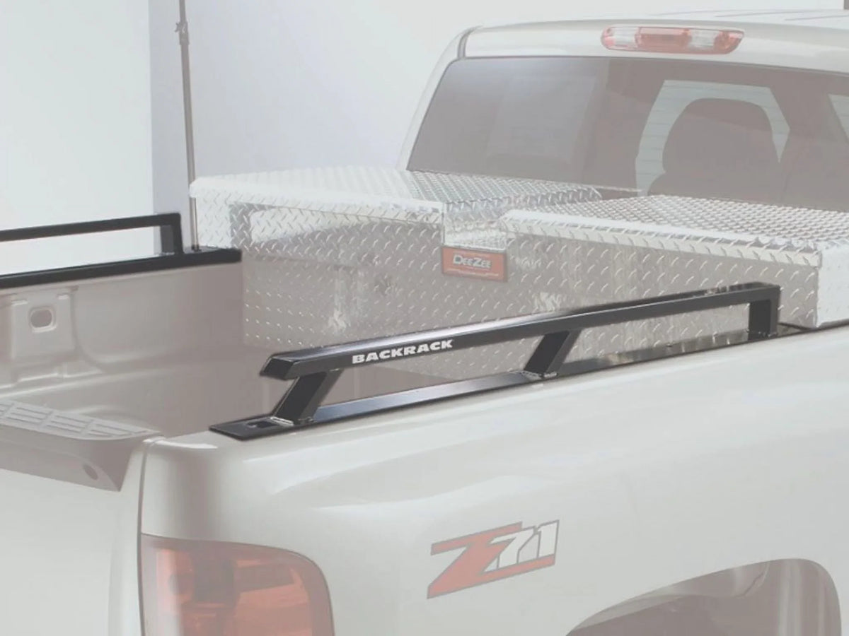 to w/ 6.5' 65509 | 2017-2020 | Compatible Ford F-250/F-350 Bed Black, Standard Drill Rails BACKRACK Side RealTruck by | Bed with use No
