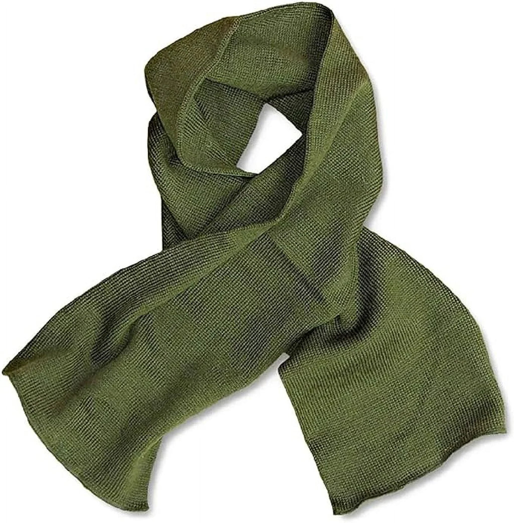 Government Drab, 55" Olive Military Wool length Scarfs Issue GI
