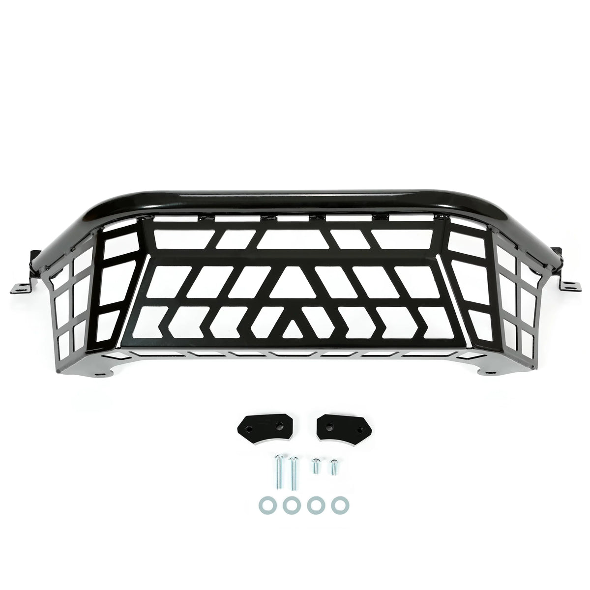 20 Powder Teryx Luggage Coated Black Kojem Rack Kawasaki Steel for 22 21 Barricade Enclosure Cargo Tailgate 1000 23 Bed KRX