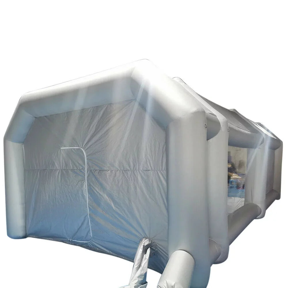 Paint Air Inflatable Filter Portable OUKANING Paint Tent Large 6x3x2.5m Car with Booth Car