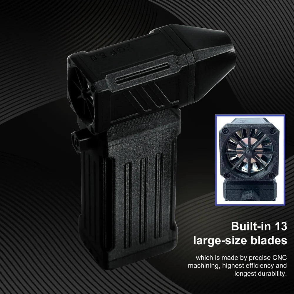 110,000RPM Brushless Cleaning Fan Interface Quick-Charging Motor 32mm Type-C High Jet Fan Support Protocol 3.0 Dust Silent Blower Tool Turbo