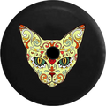 Backup Skull Spare 2019 Eye 2018 Egyptian RV Sugar Green Cover for Tire 32 Camera JL Cat Jeep Wrangler Inch