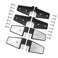 Door for Rear on Door Right 2007-2018 8pcs Unique Bargains with Upper Jeep Hinge Front Bolts JK Wrangler Left