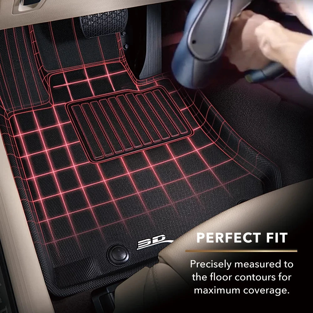 Mat MAXpider 2014-2018 SUBARU Floor KAGU FORESTER (BLACK) 3D - with Full compatible Set