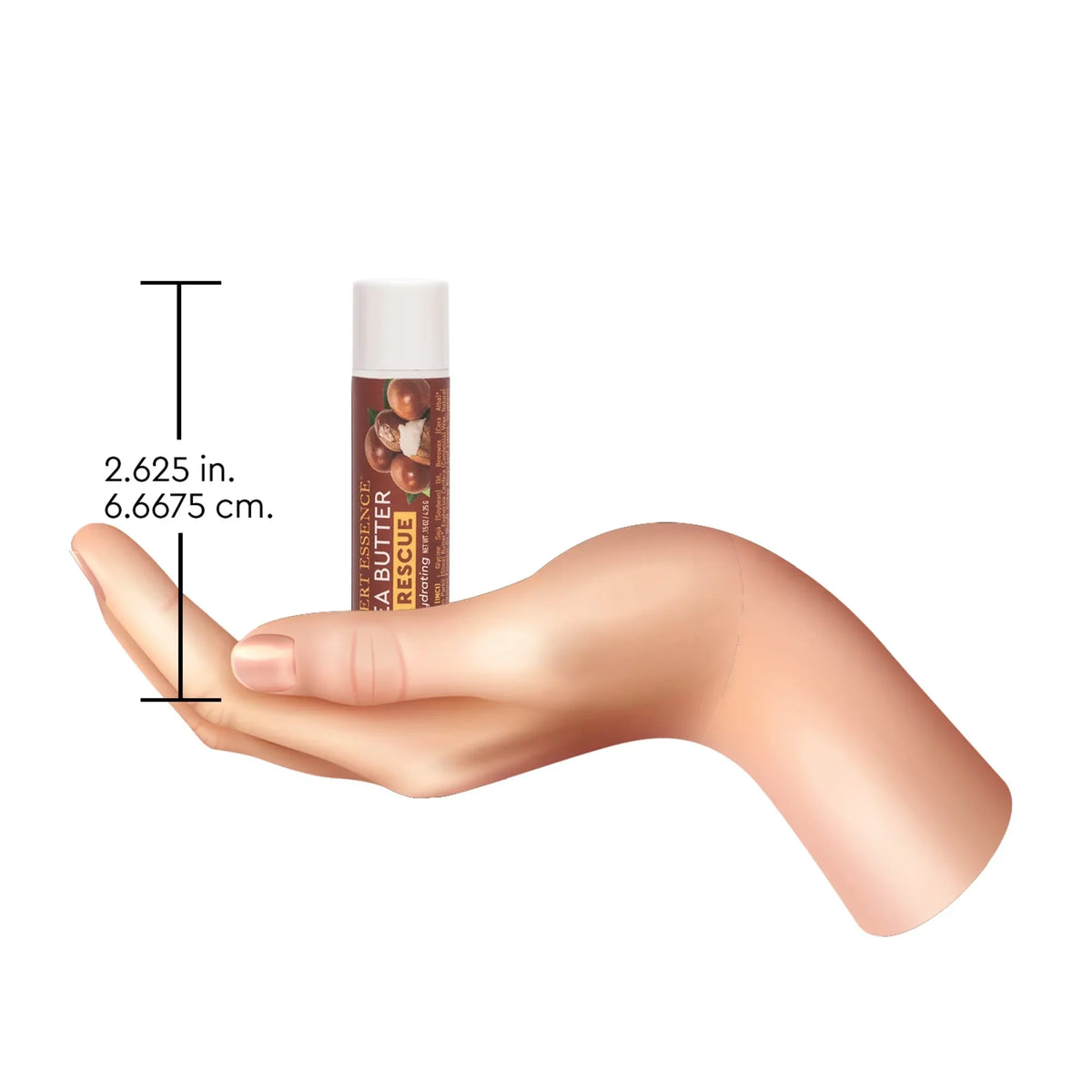 Dry - Butter Shea Biloba - Or Extract- Moisturizer Stick, Balm Hydrating Oil Lip w/ - 0.15 Lips E of Desert Beeswax - Cracked Rescue Vitamin Oz Ultra Pack Peppermint Ginkgo 24, Soothes Essence - Soft