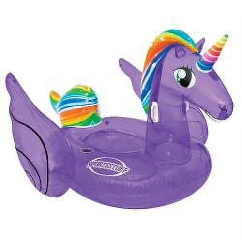 Airhead in. Inflatable AHPF3020 x Unicorn Pool Magical 74 Purple Float, 83