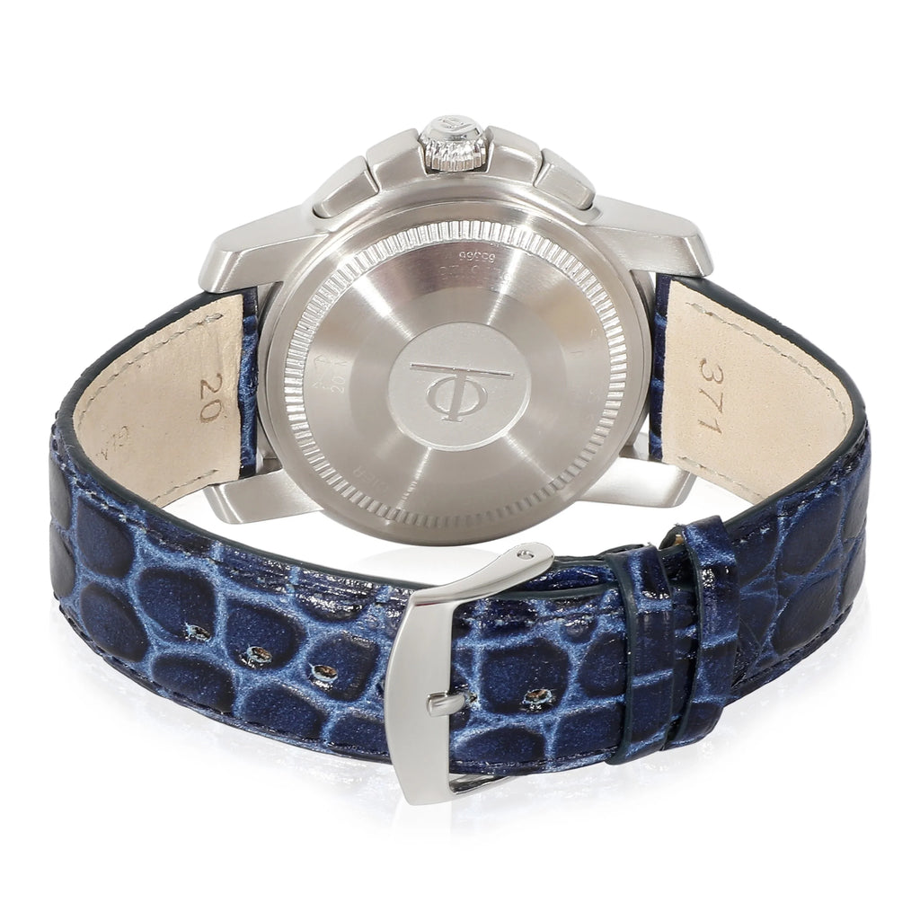 Mercier Chrono Baume Men's Stainless in & 65366 Steel Watch Capeland Pre-Owned