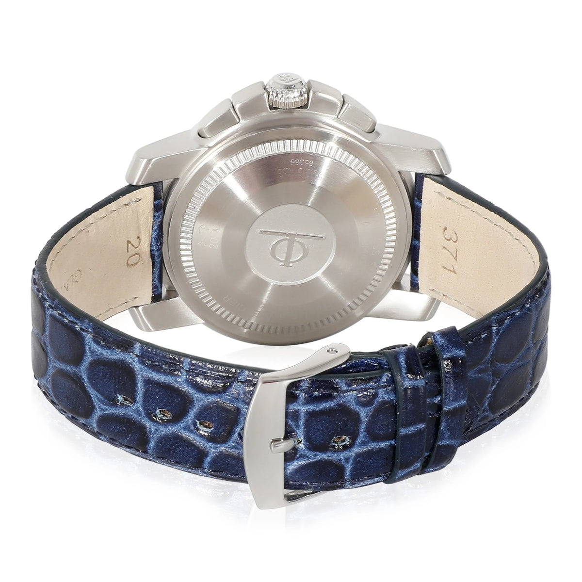 Mercier Chrono Baume Men's Stainless in & 65366 Steel Watch Capeland Pre-Owned